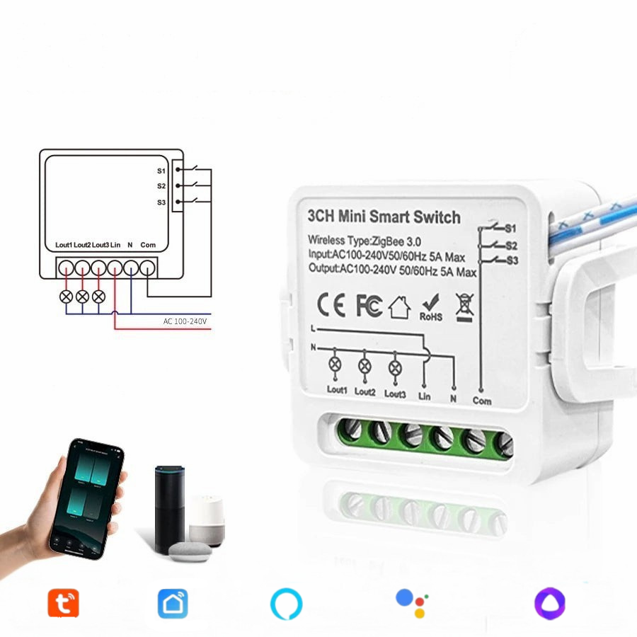 Premiumora Smart WiFi Switch – Voice & App Controlled Lighting