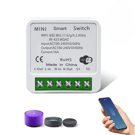 Premiumora Smart WiFi Switch – Voice & App Controlled Lighting