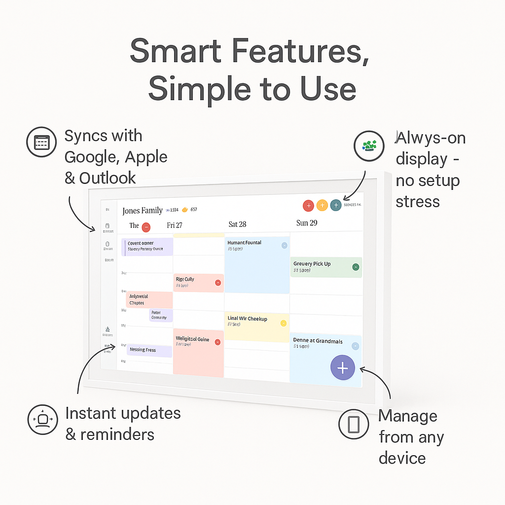 Smart Digital Calendar