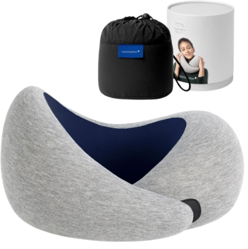 Premiumora Travel Neck Pillow – Ergonomic Support for Flight & Car